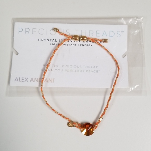 Alex and Ani Jewelry - Alex and Ani precious threads cord pull bracelet